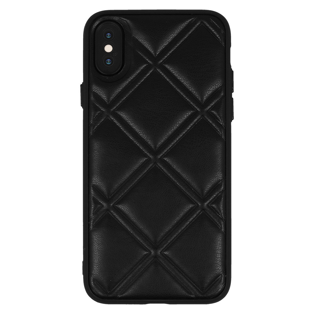 Leather 3D Case do Iphone X/XS wzór 3 czarny