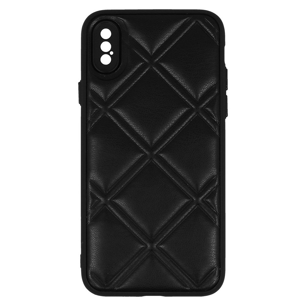 Leather 3D Case do Iphone X/XS wzór 3 czarny