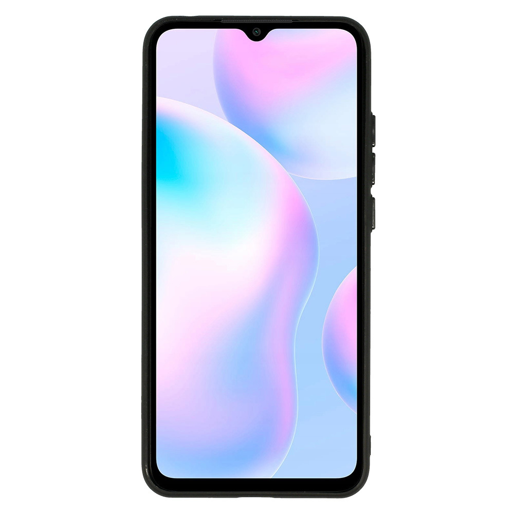 Kryt 3D Leather pro Xiaomi Redmi 9A , design 2 , barva černá