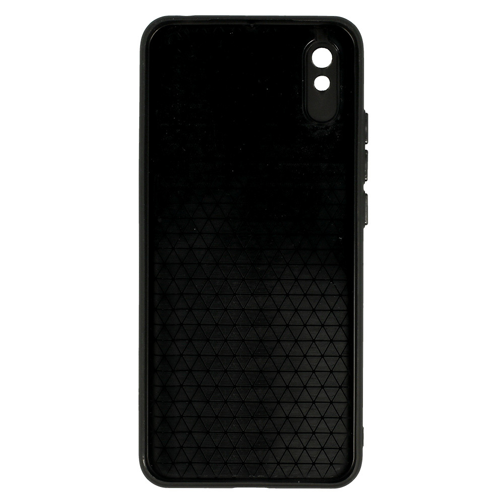 Kryt 3D Leather pro Xiaomi Redmi 9A , design 2 , barva černá