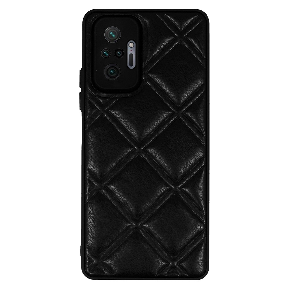 Leather 3D Case do Xiaomi Redmi Note 10 Pro/Note 10 Pro Max wzór 3 czarny
