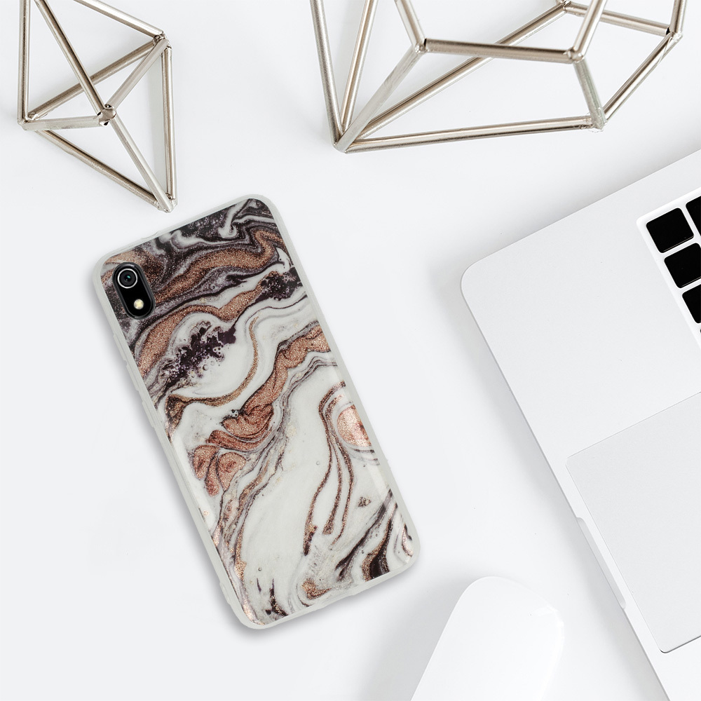 Marble Glitter Case do Xiaomi Redmi 7A Wzór 1