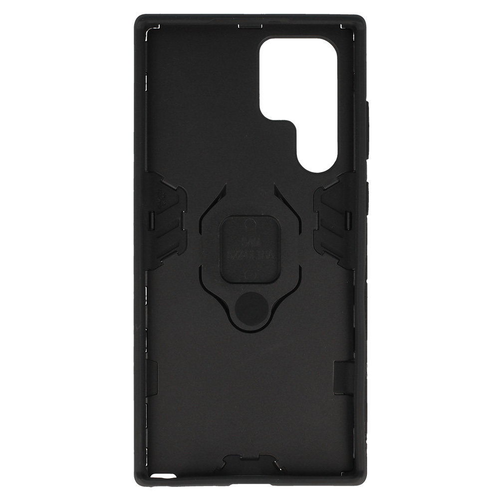 Ring Armor Case do Samsung Galaxy S22 Ultra Czarny