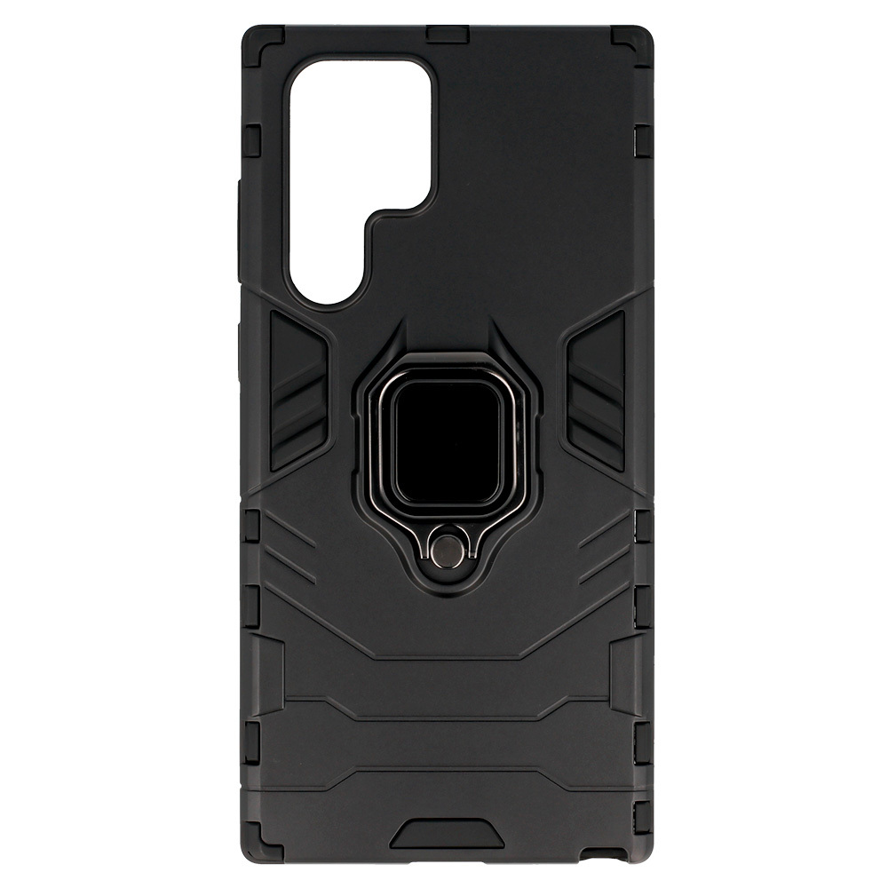 Ring Armor Case do Samsung Galaxy S22 Ultra Czarny