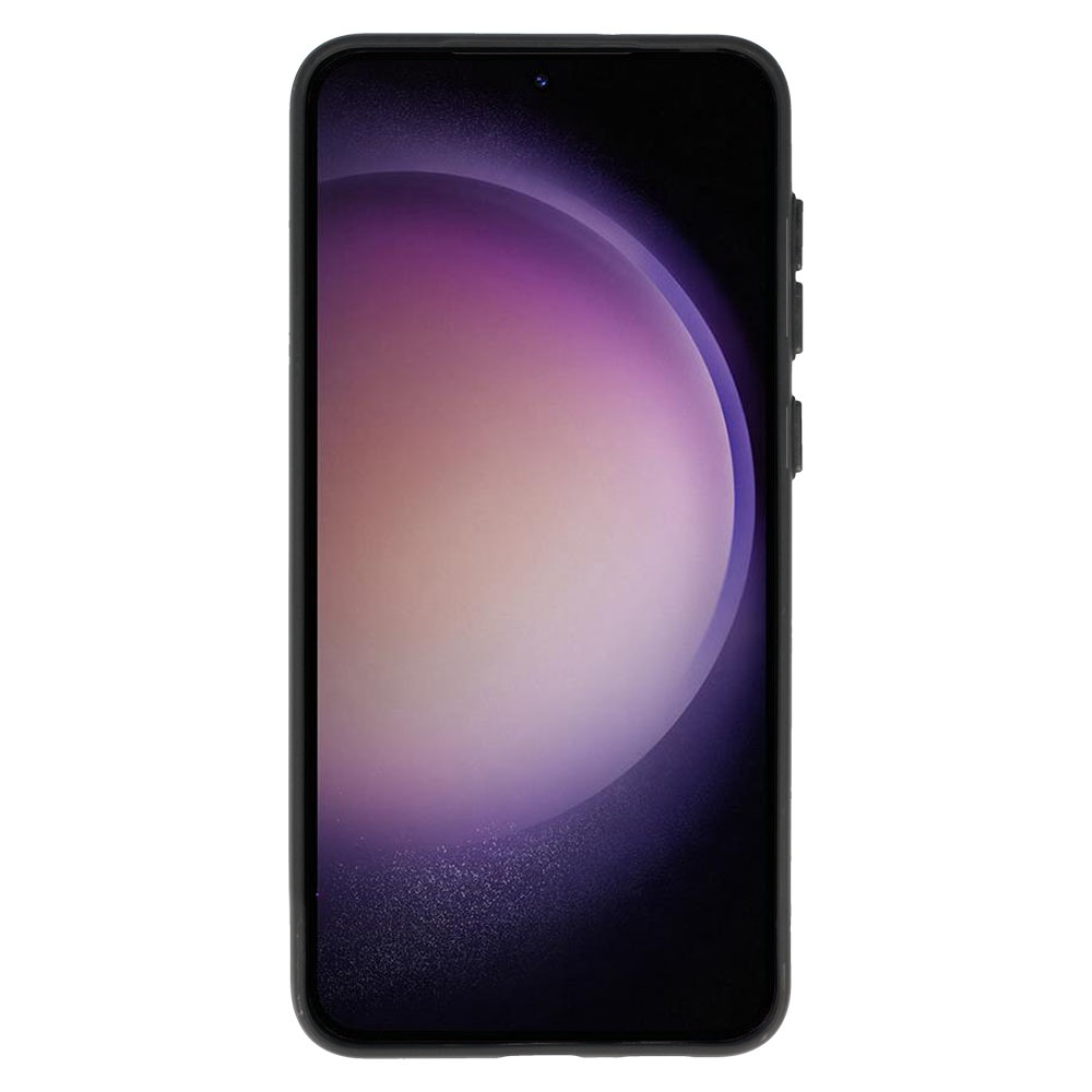 Kryt 3D Leather pro Samsung Galaxy S23 Plus , design 1 , barva černá