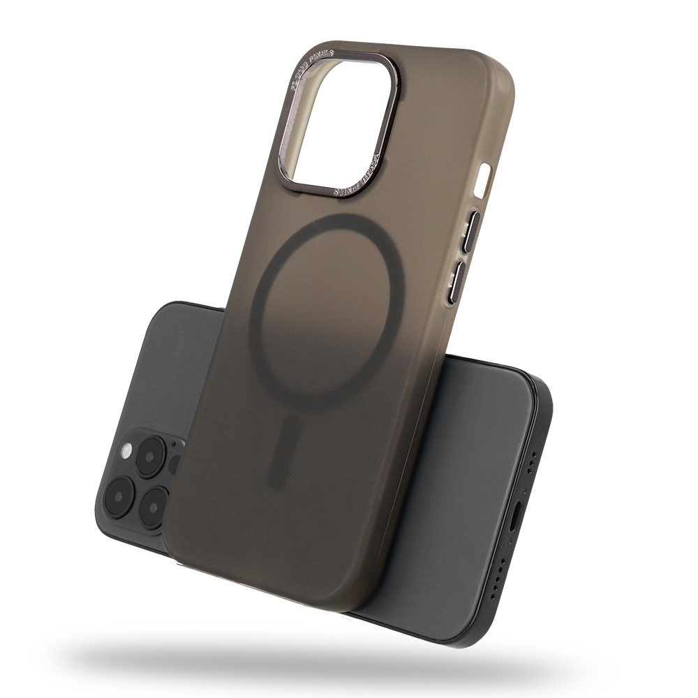 Magnetic Frosted Case do Iphone 13 Pro Max Czarny