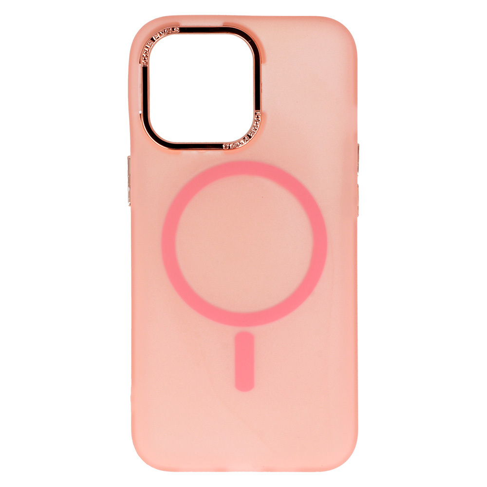 Magnetic Frosted Case do Iphone 13 Pro Max Różowy