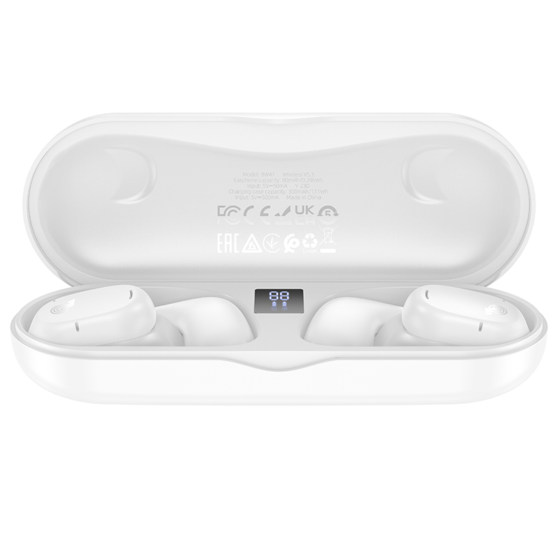 Borofone Słuchawki Bluetooth TWS BW41 Prestige Białe