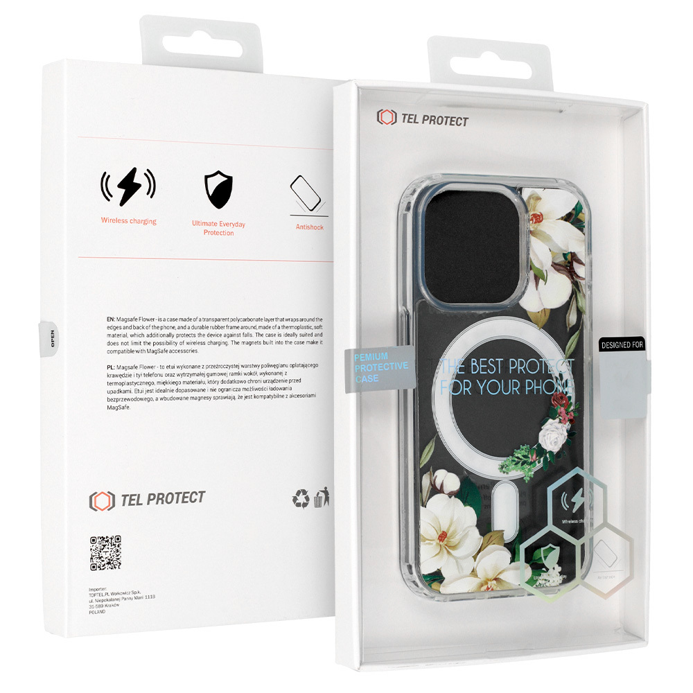 Kryt Flower MagSafe Protect pro Apple iPhone 12 Pro , design 3