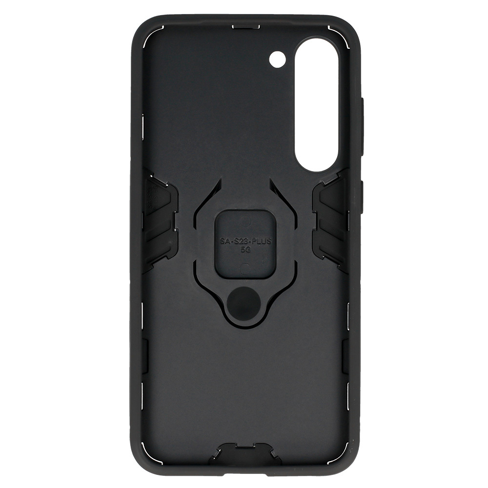 Kryt odolný Ring Armor pro Samsung Galaxy S23 Plus , barva černá