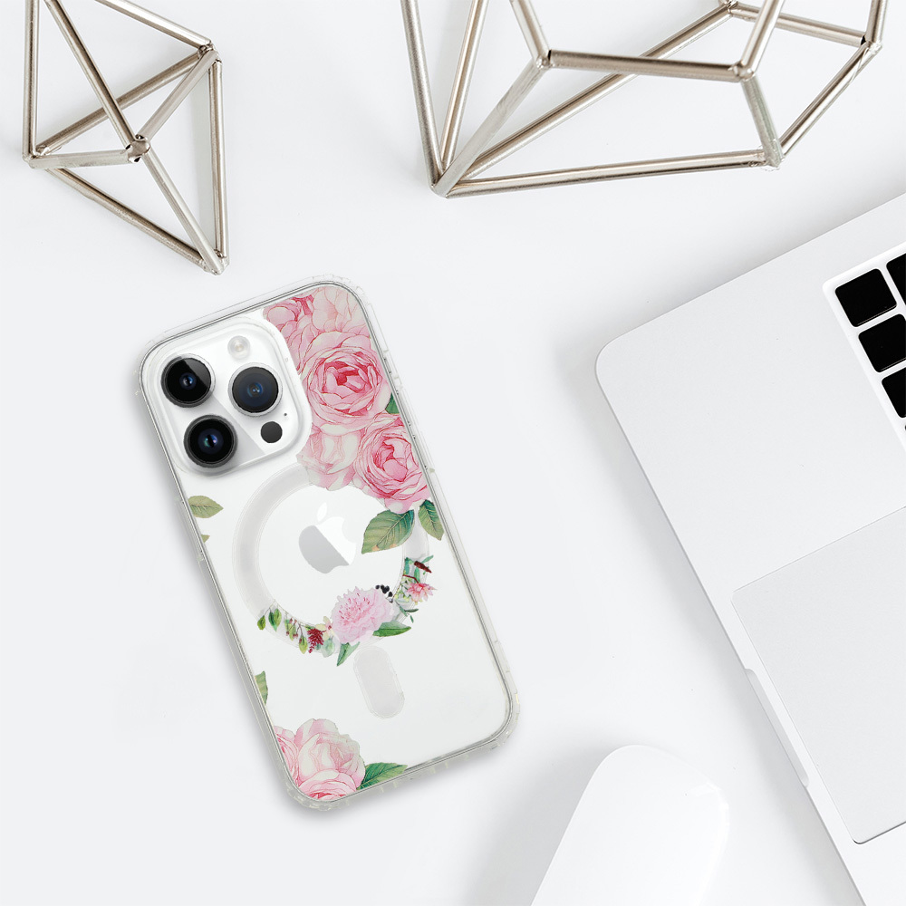 Tel Protect Flower Magsafe do Iphone 15 wzór 1