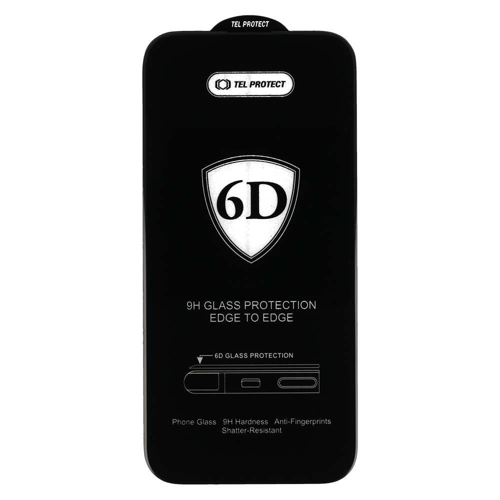 Hartowane szkło Full Glue 6D do IPHONE 14 PLUS CZARNE