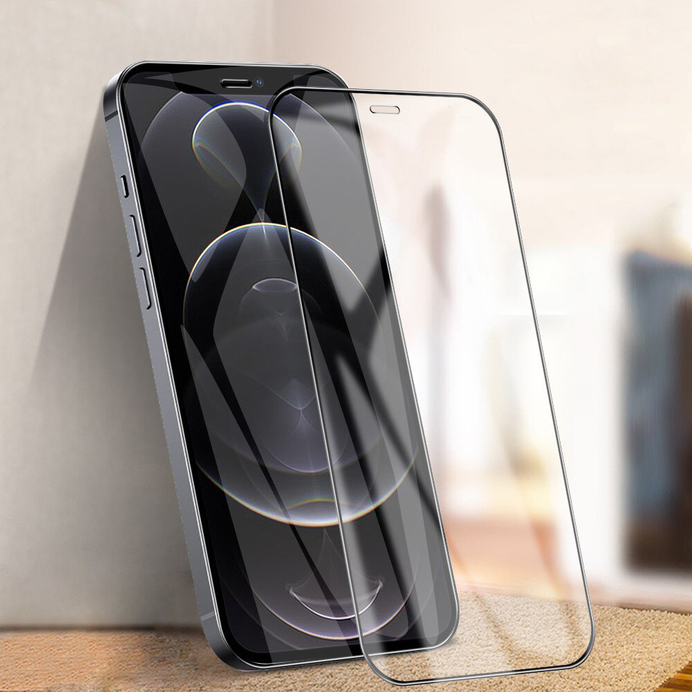 Hartowane szkło HARD CERAMIC do IPHONE 15 PRO MAX CZARNE