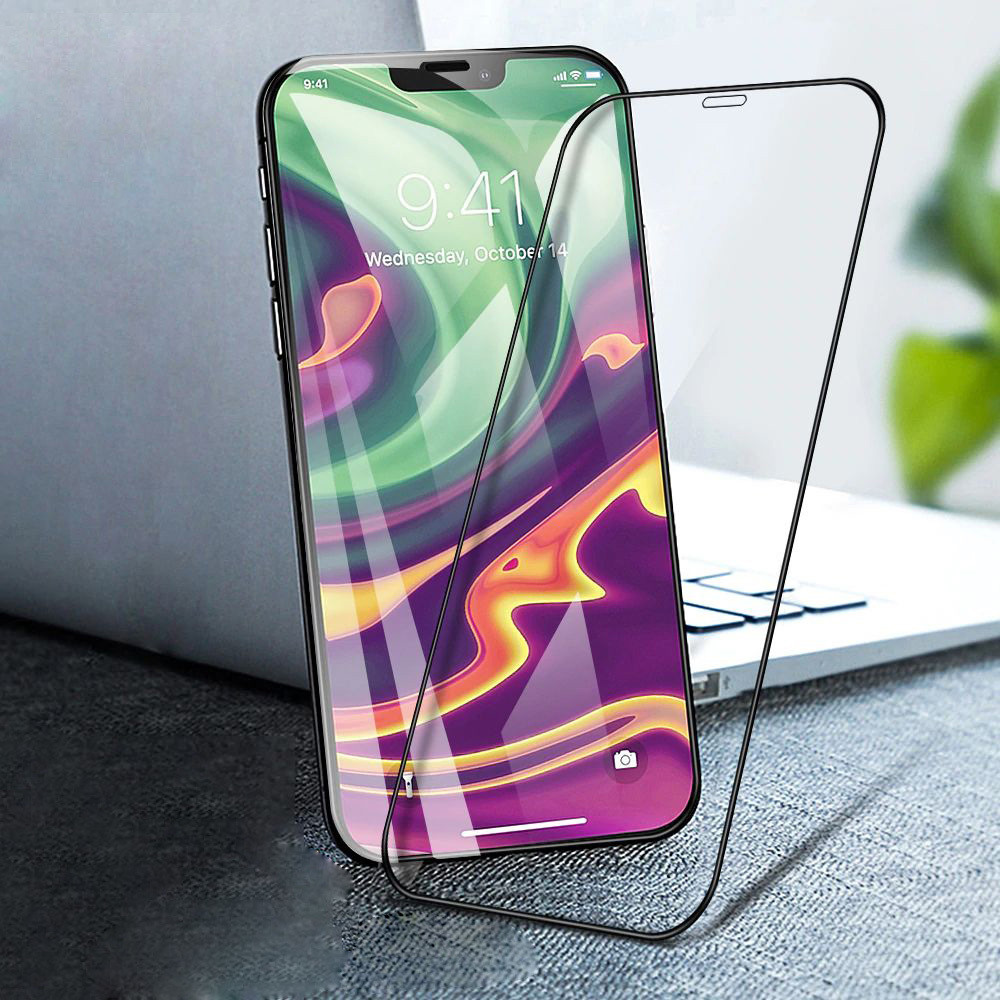 Hartowane szkło HARD CERAMIC do IPHONE 15 PRO MAX CZARNE