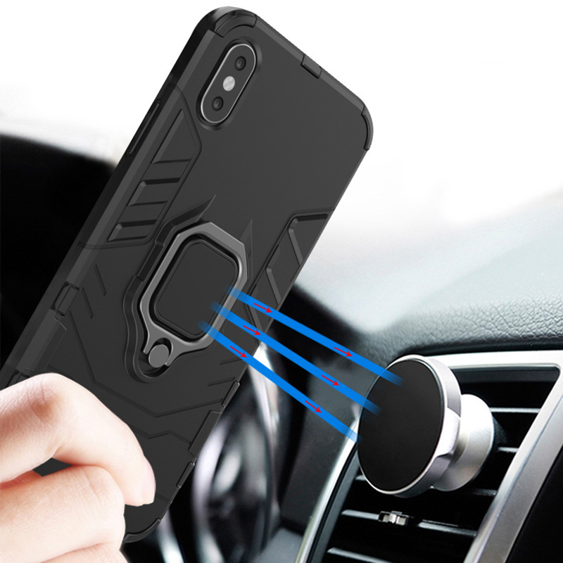 Ring Armor Case do Samsung Galaxy A25 5G Czarny