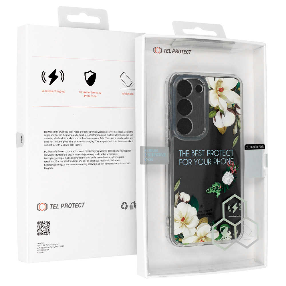 Kryt Flower Protect pro Samsung Galaxy S23 FE , design 3