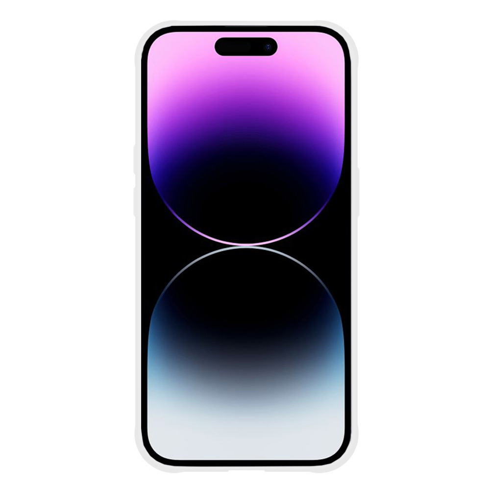 Kryt Magical MagSafe pro Apple iPhone 15 Plus , barva stříbrná