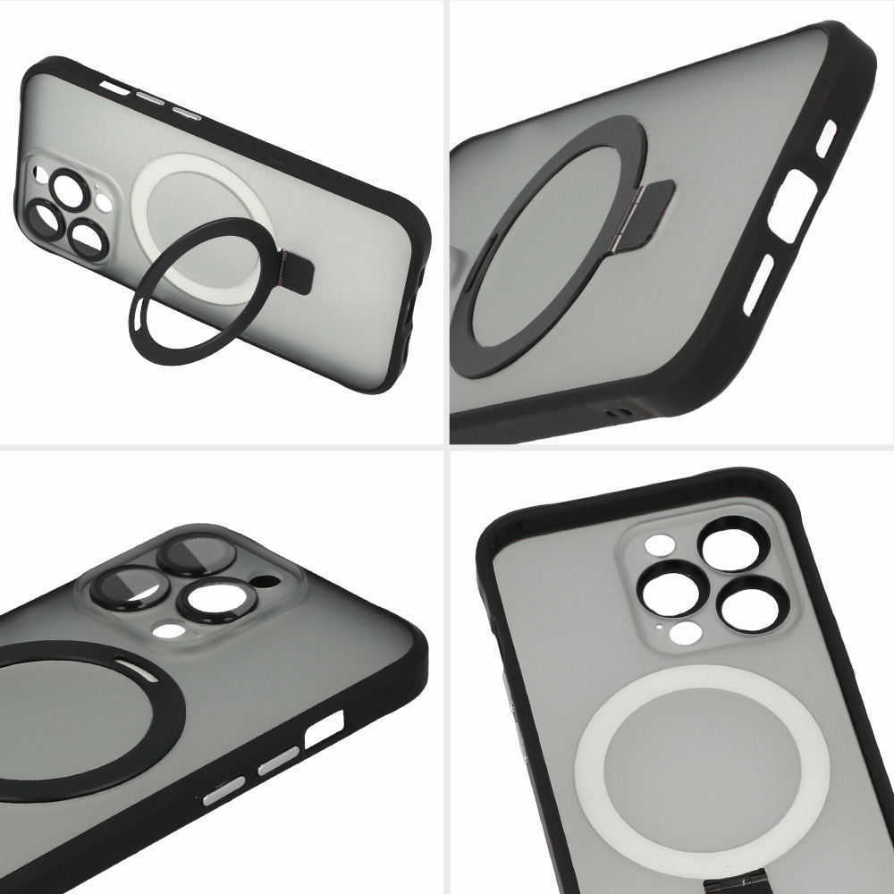 Tel Protect Magical Magsafe Stand Case do Iphone 15 Pro Max czarny