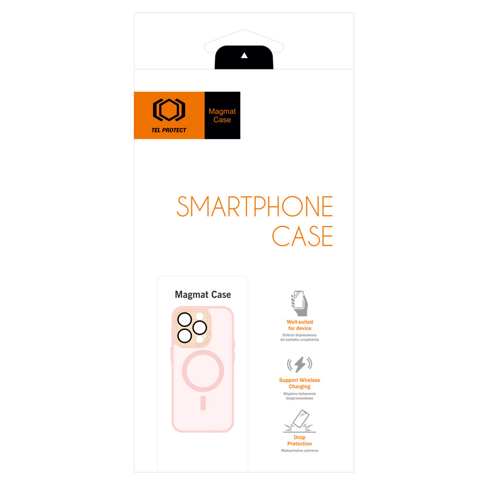 Tel Protect Magmat Case do Iphone 15 Pro Różowy