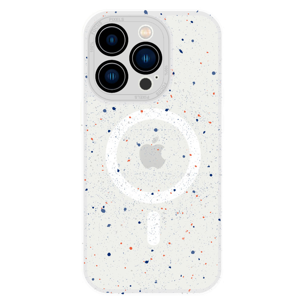 Tel Protect Magnetic Splash Frosted Case do Iphone 15 Biały