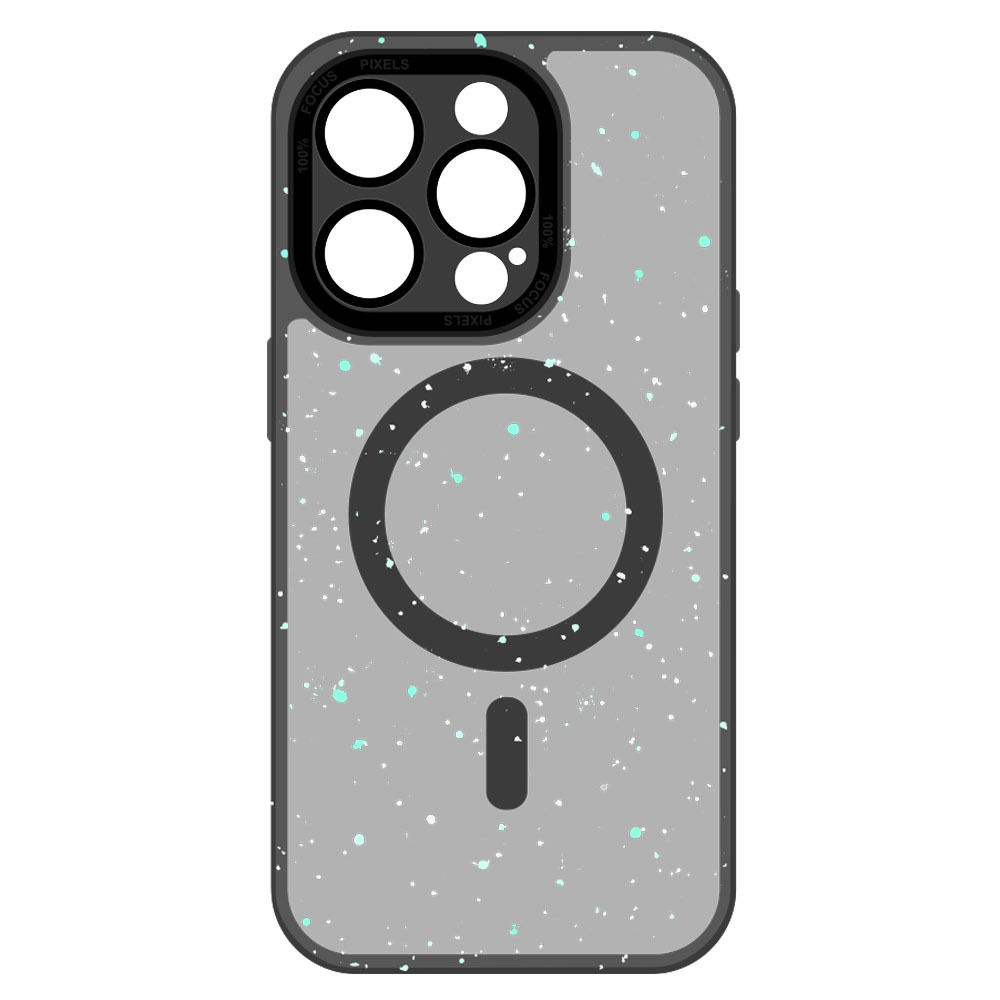 Tel Protect Magnetic Splash Frosted Case do Iphone 15 Plus Czarny