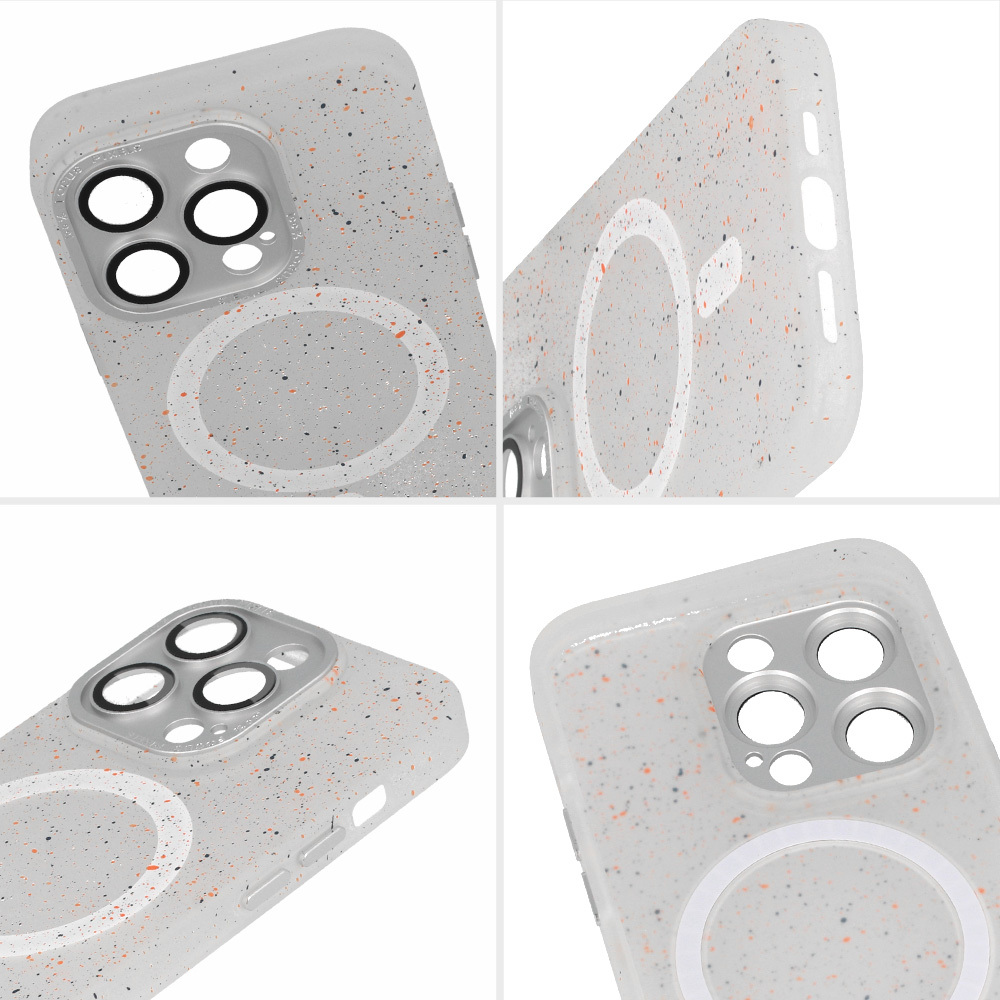 Tel Protect Magnetic Splash Frosted Case do Iphone 15 Pro Biały