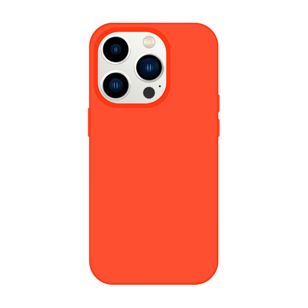 Tel Protect Silicone Premium do Iphone 13 pomarańczowy