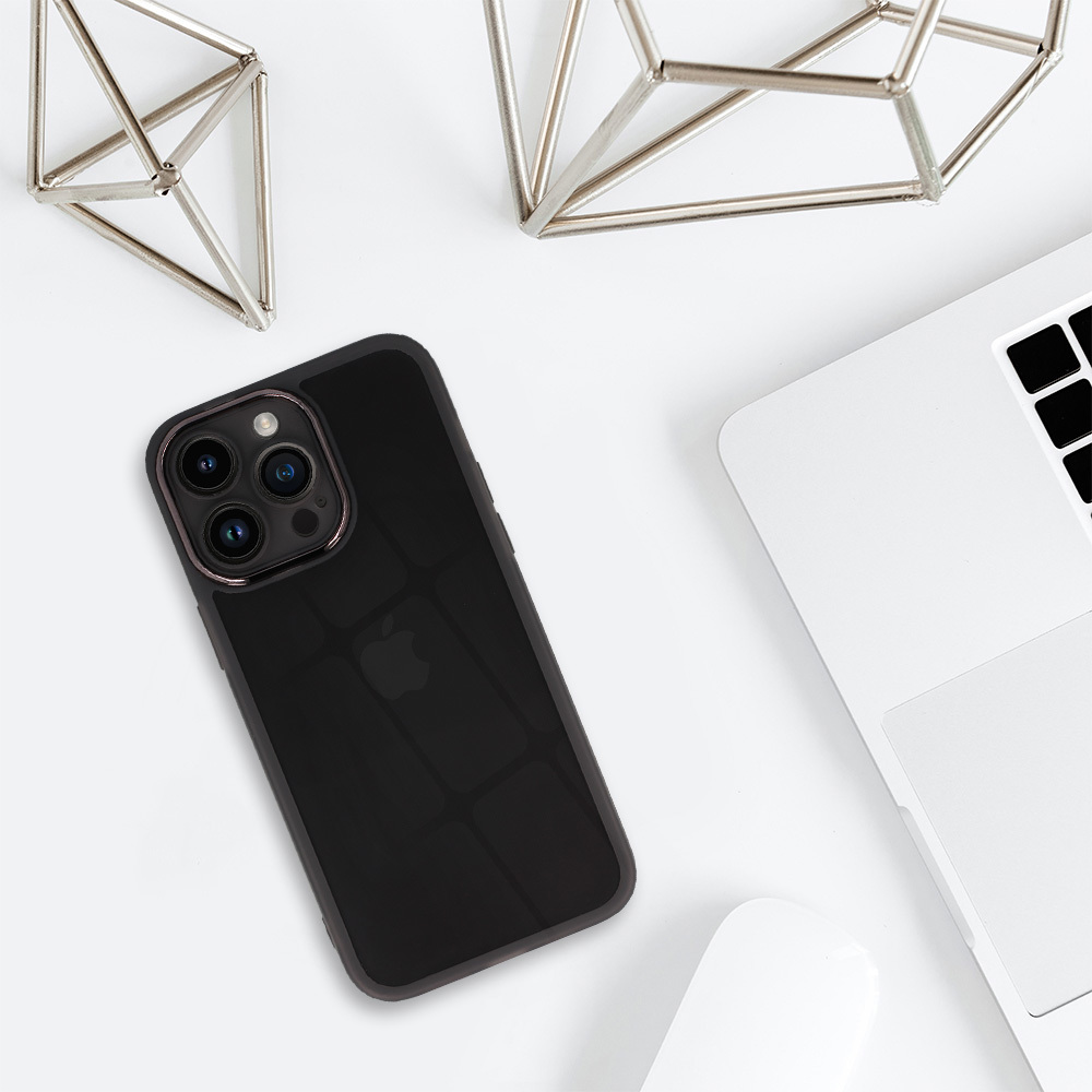 Protective Lens Case do Iphone 13 Pro Max czarny clear