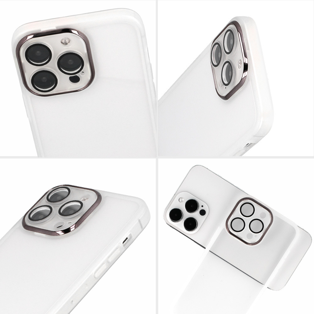 Protective Lens Case do Samsung Galaxy S21 FE biały clear