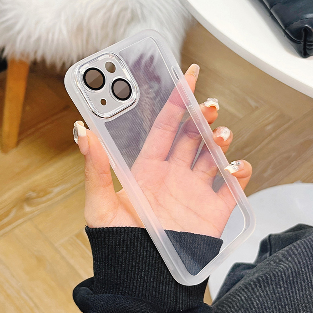 Protective Lens Case do Samsung Galaxy S21 FE biały clear