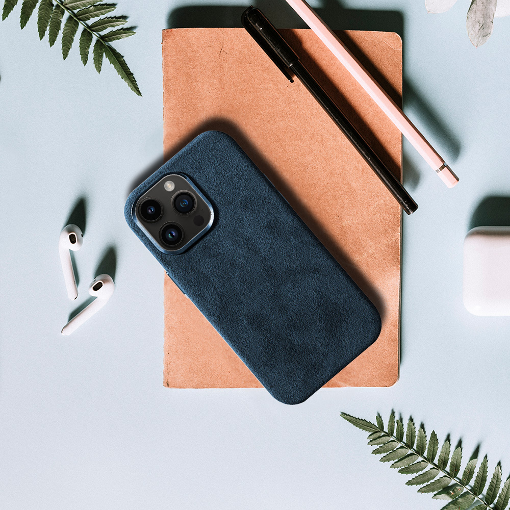 Alcane Magsafe Case do Iphone 13 Granatowy