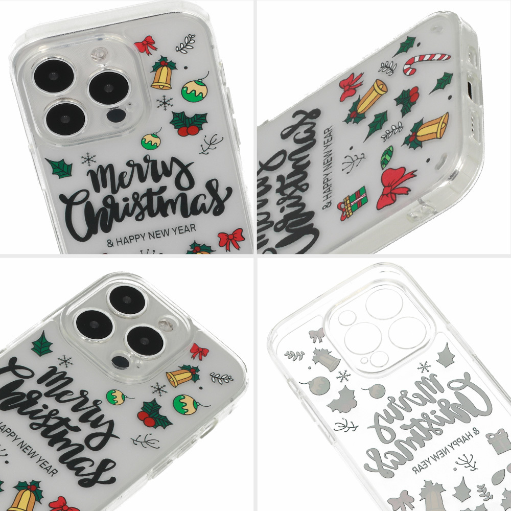 TEL PROTECT Christmas Case do Iphone 13 Pro Max Wzór 3 Clear