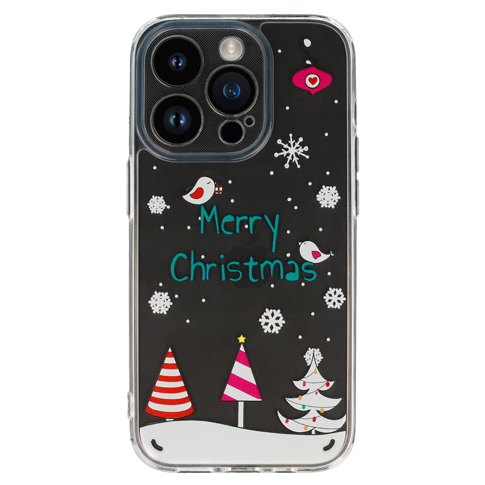 TEL PROTECT Christmas Case do Iphone 13 Pro Max Wzór 4 Clear