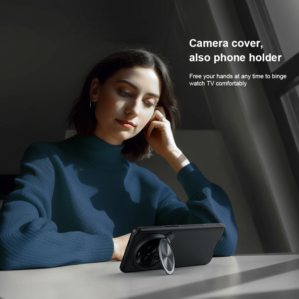 Kryt Nillkin CamShield Prop Camera Protective Case for Oppo Find X6 Pro , barva černá