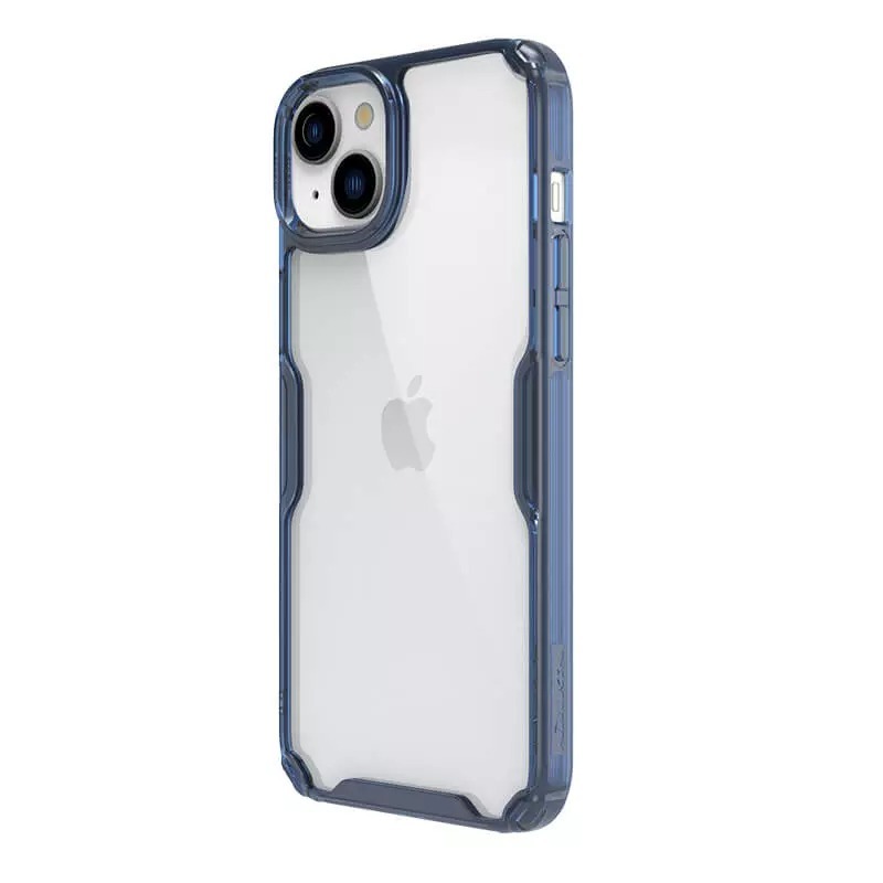 Kryt Nillkin Nature Pro TPU Case for Apple iPhone 15 Plus , barva čirá-, barva modrá