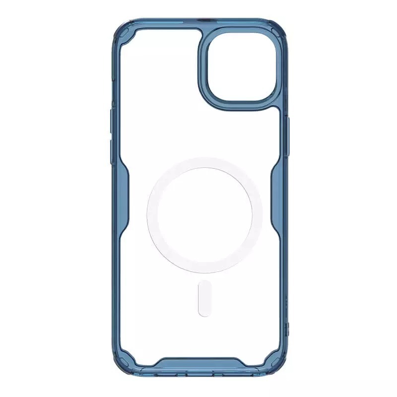 Kryt Nillkin Nature Pro Magnetic TPU Case for Apple iPhone 15 Plus , barva čirá-, barva modrá