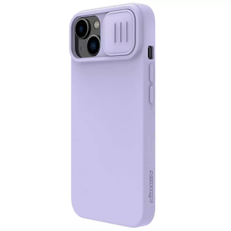 Kryt Nillkin CamShield Silky Silicone Case for Apple iPhone 15 Plus , barva fialová