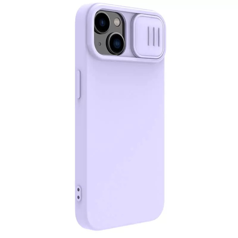 Kryt Nillkin CamShield Silky Silicone Case for Apple iPhone 15 Plus , barva fialová