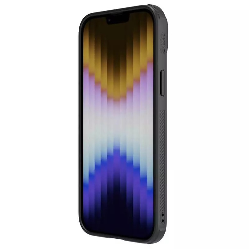 Kryt Nillkin CamShield S Leather Case for Apple iPhone 14 , barva černá