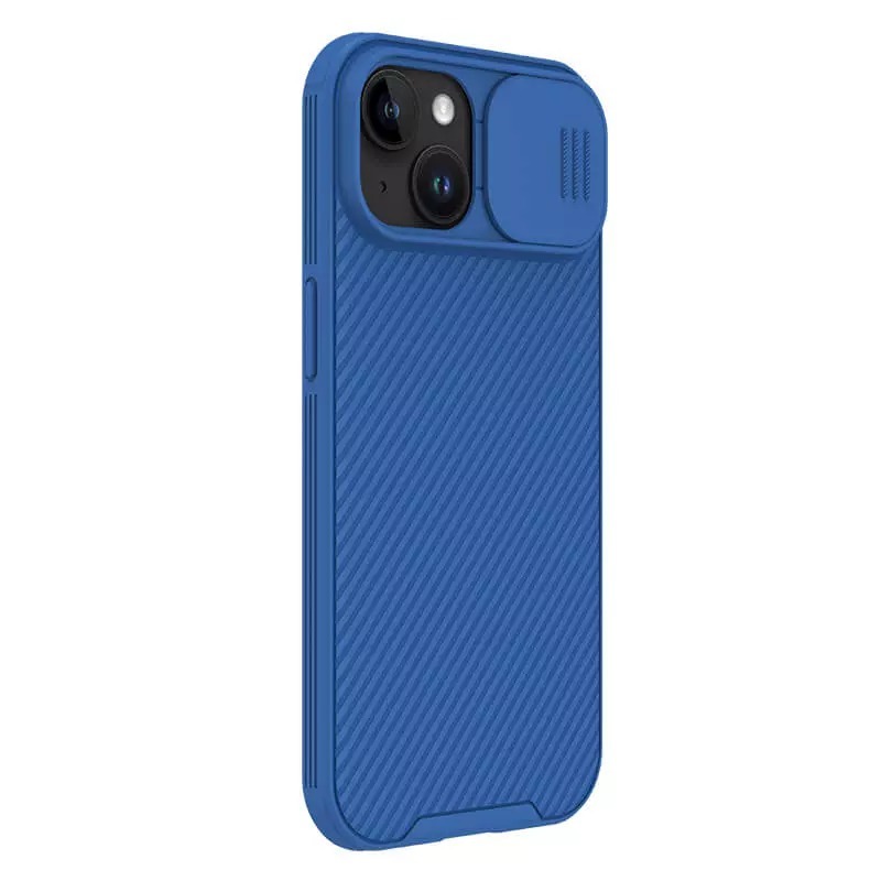 Etui Nillkin CamShield Pro Magnetic do Iphone 15 Plus niebieski