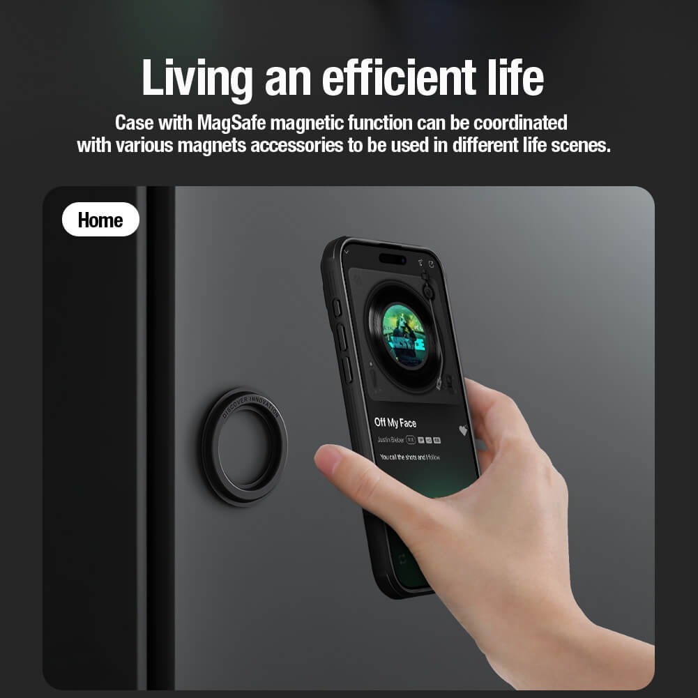 Etui Nillkin CamShield Pro Magnetic do Iphone 15 Plus niebieski