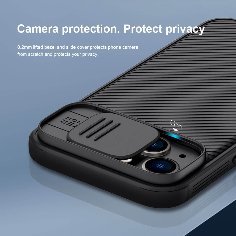 Etui Nillkin CamShield Pro PC+TPU do Iphone 14 Plus czarny