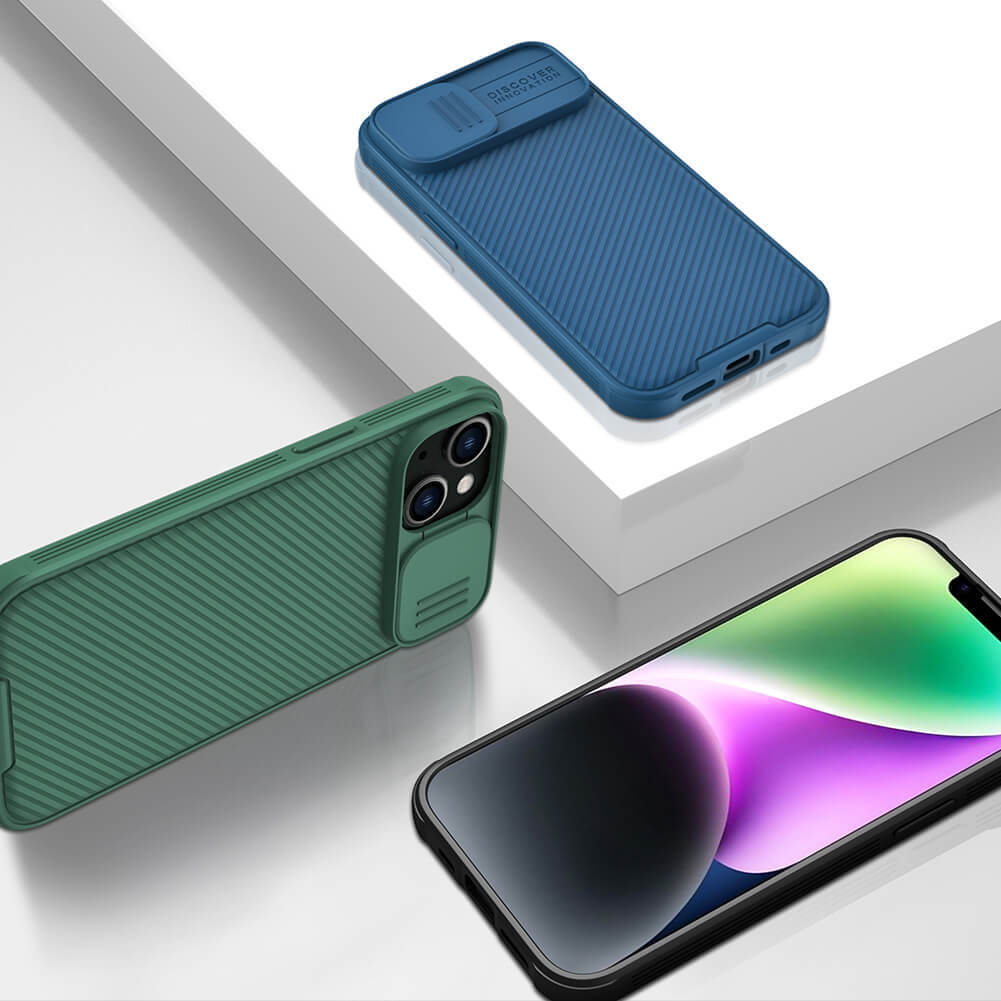 Etui Nillkin CamShield Pro PC+TPU do Iphone 14 Plus czarny