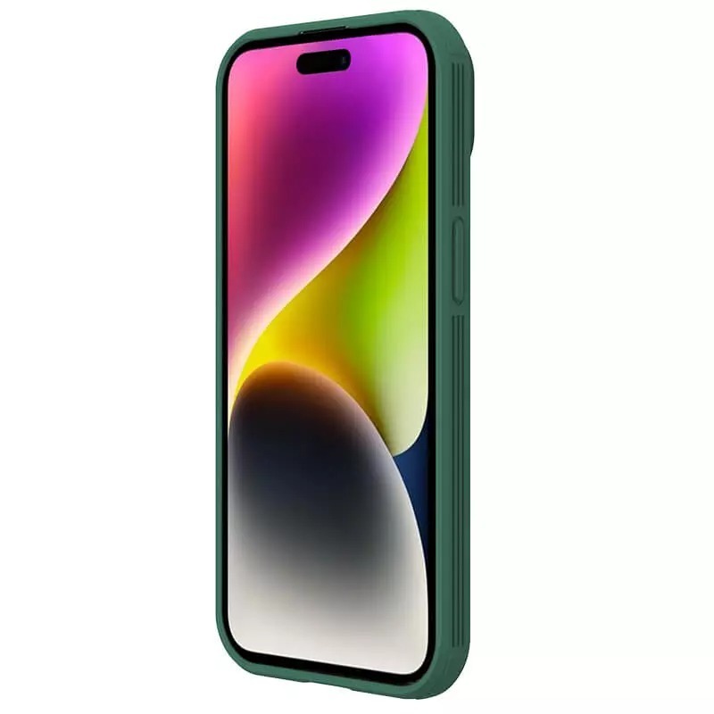 Kryt Nillkin CamShield Pro PC+TPU Case for Apple iPhone 15 Plus , barva zelená