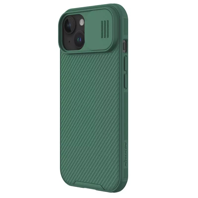 Kryt Nillkin CamShield Pro PC+TPU Case for Apple iPhone 15 Plus , barva zelená