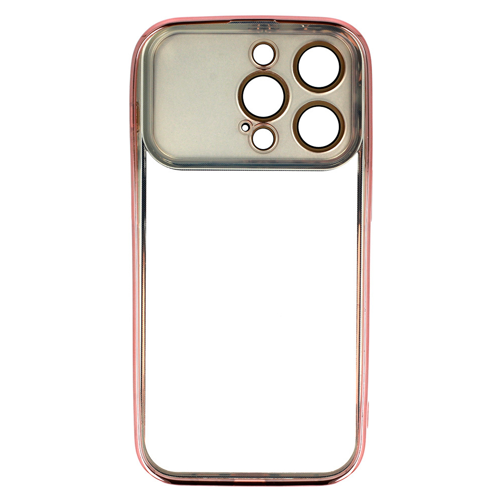 Electro Lens Case do Xiaomi Redmi Note 10/Note 10S/Poco M5S Jasnoróżowy