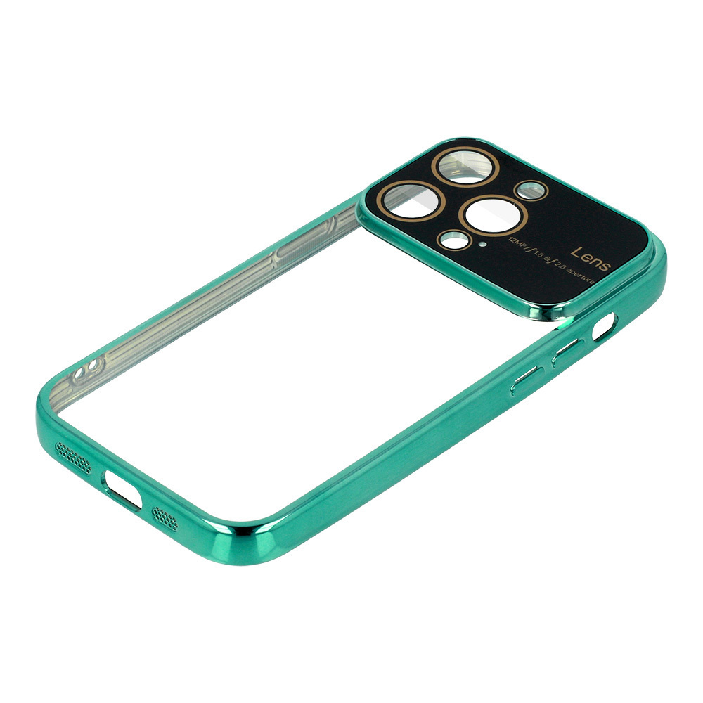 Electro Lens Case do Xiaomi Redmi Note 10/Note 10S/Poco M5S Turkusowy