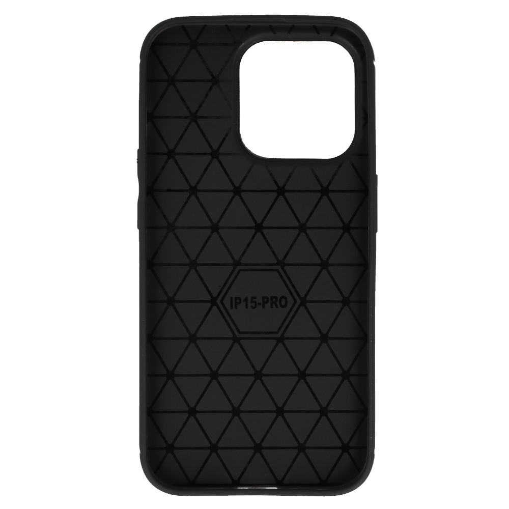 Back Case CARBON do IPHONE 15 PRO MAX Czarny