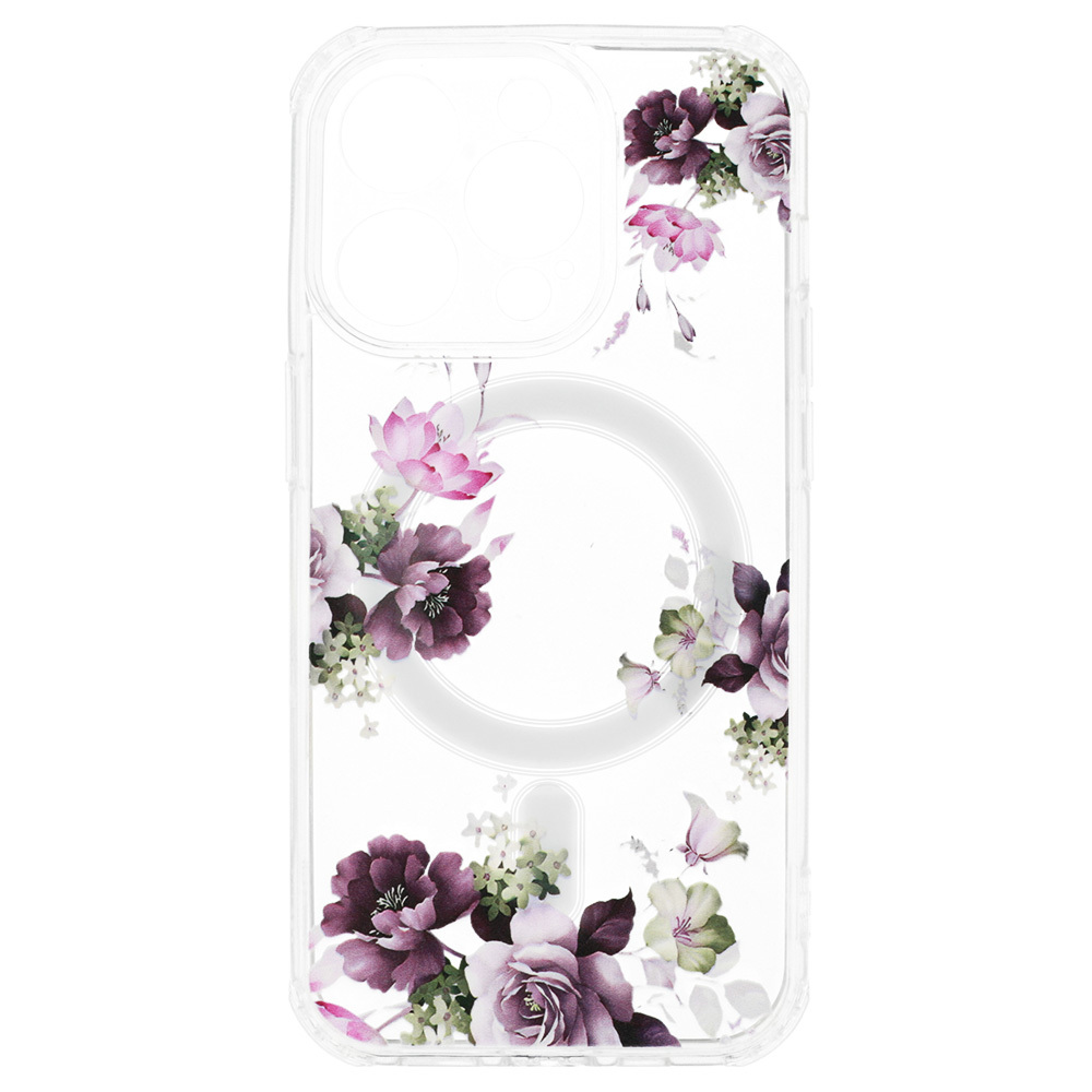 Kryt Flower MagSafe Protect pro Apple iPhone 12 , design 7