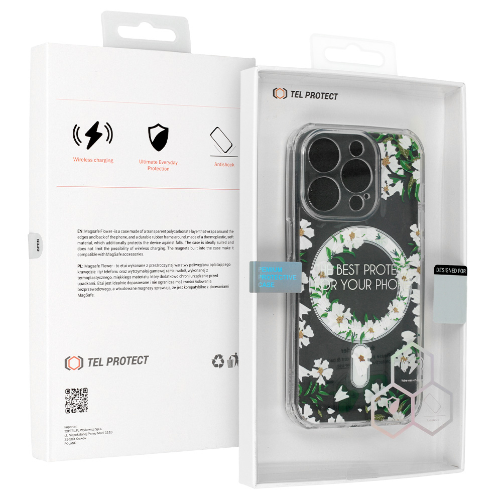 Kryt Flower MagSafe Protect pro Apple iPhone 13 Pro Max , design 5